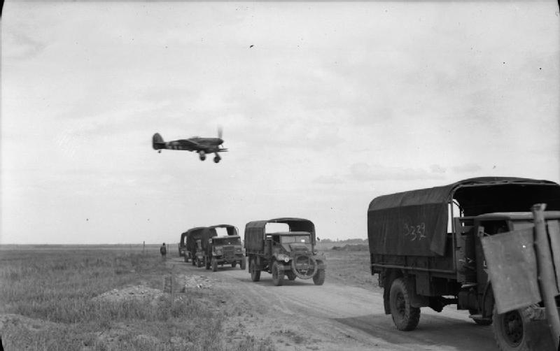 Typhoon Landing at a Forward Airstrip