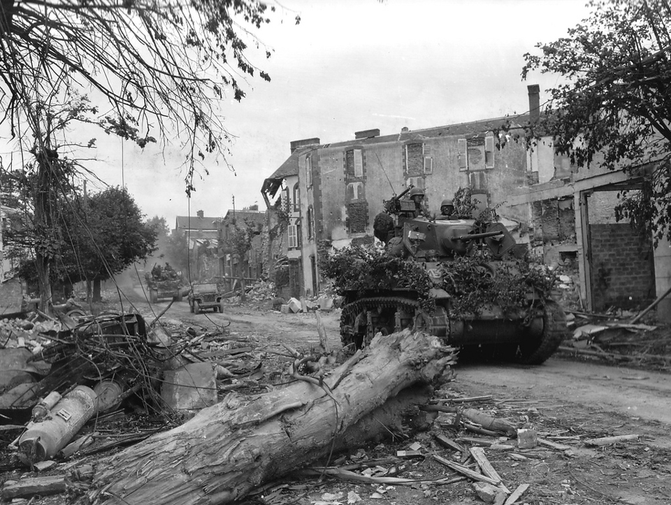 Coutances, 29 July 1944