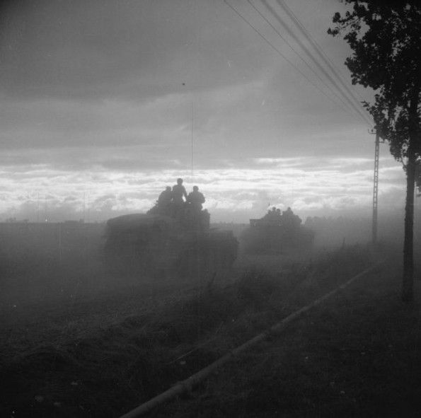 Cromwell tanks of 7th Armoured Division