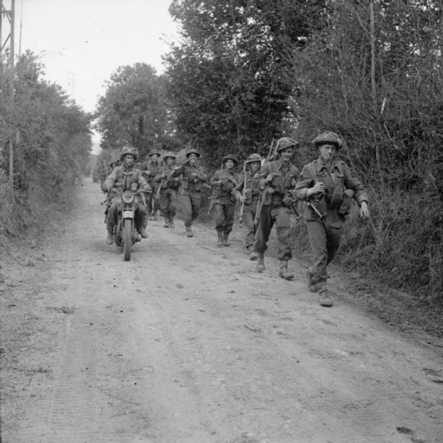 2nd Glasgow Highlanders during Operation B<small>LUECOAT</small>