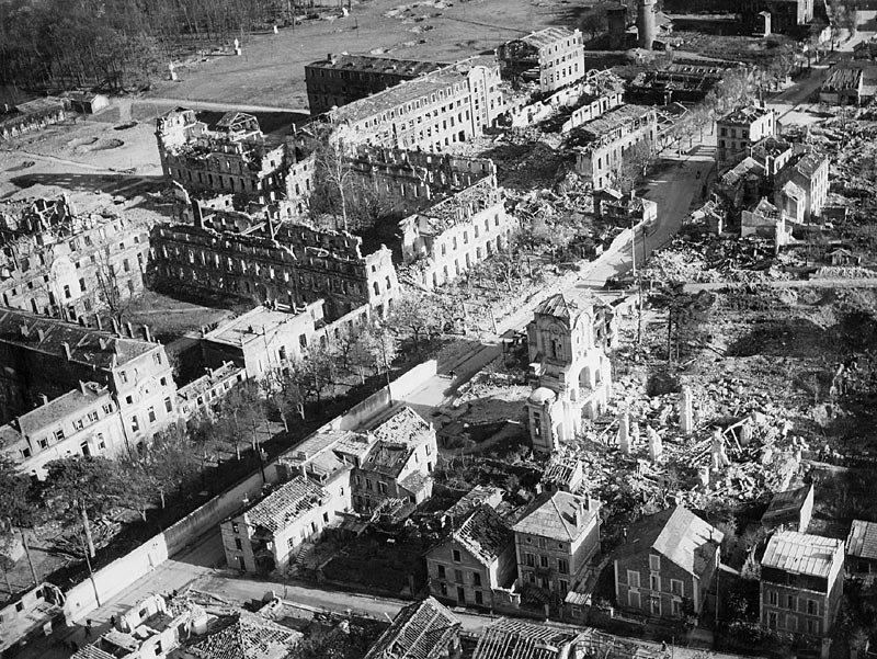 Another View of the Heavy Damage Inflicted on St Cyr