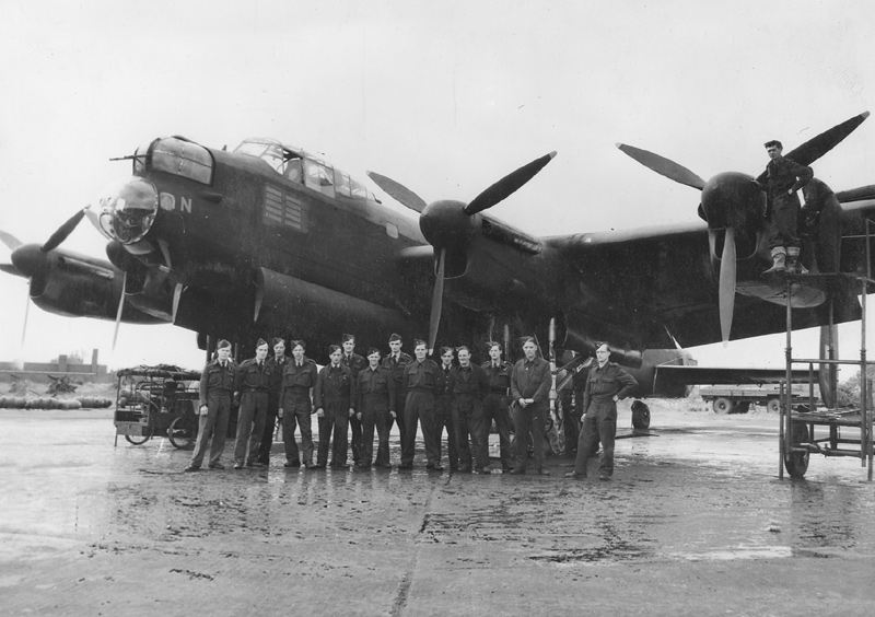 Lancaster Completes 100 Missions