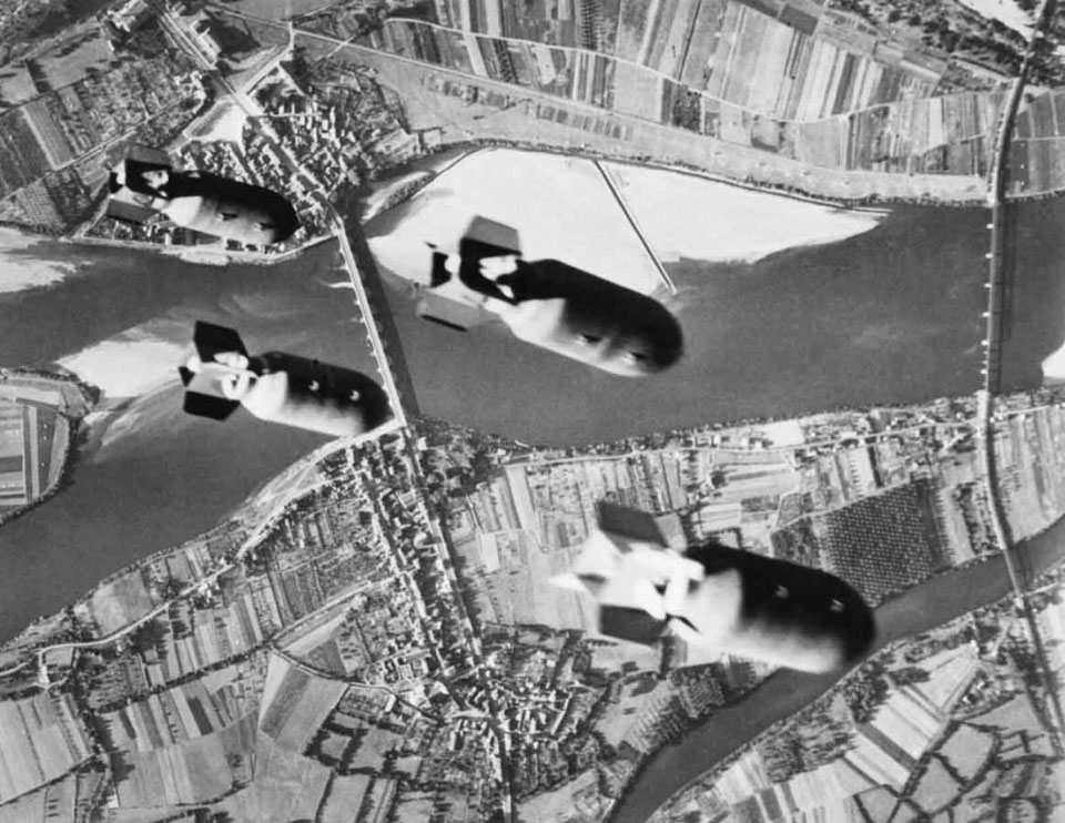 Bombs for Railway Bridge over the Loire