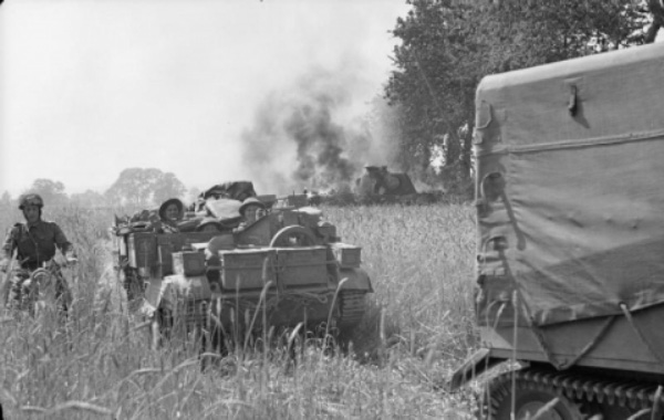 Carriers of the Queens Regiment