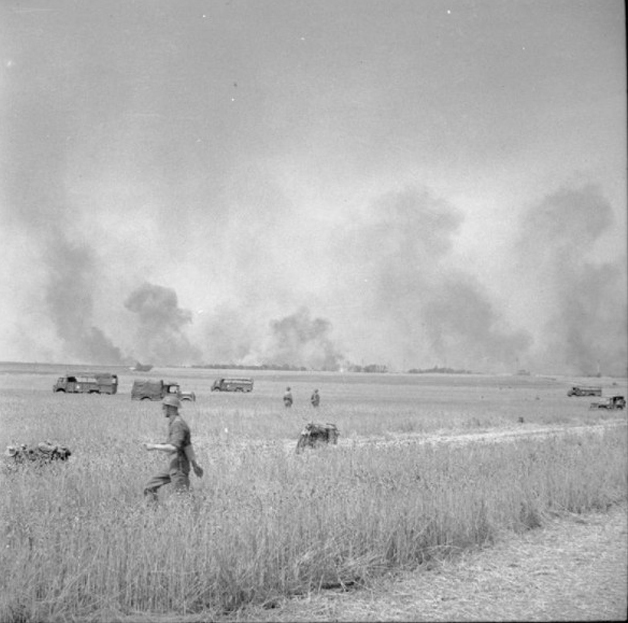 A Raid on German Positions