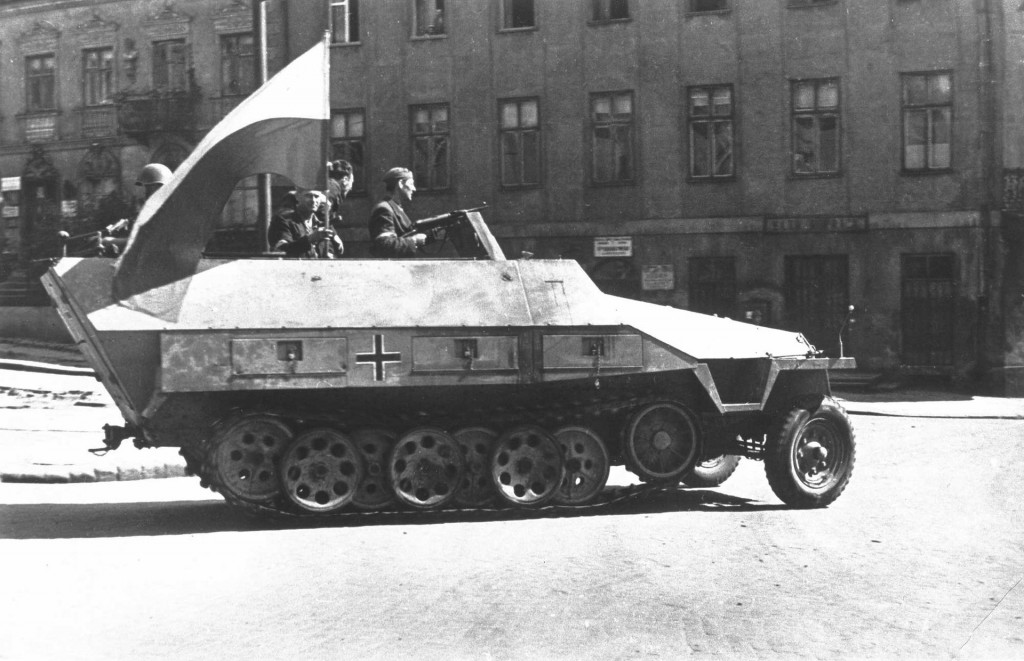 Captured German Sd.Kfz. 251