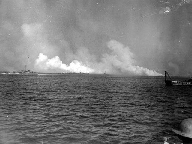 View from a Landing Craft