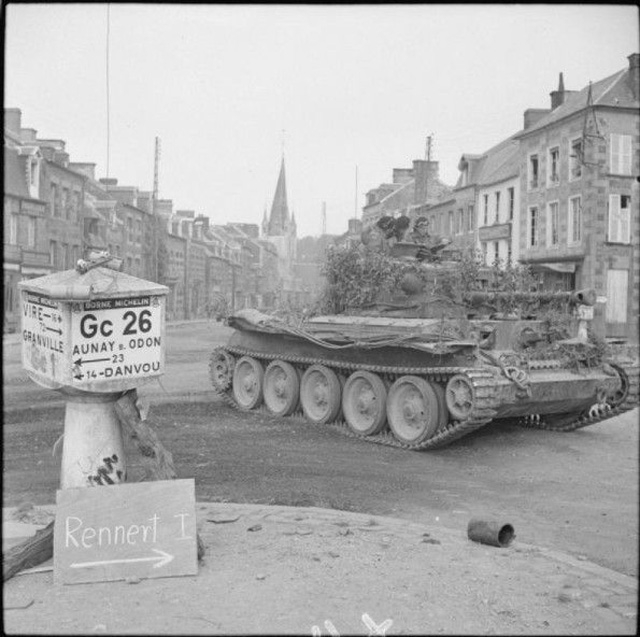 Cromwell Tank in Vassy, France