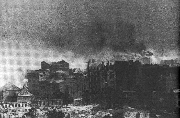 Warsaw in Flames 1944