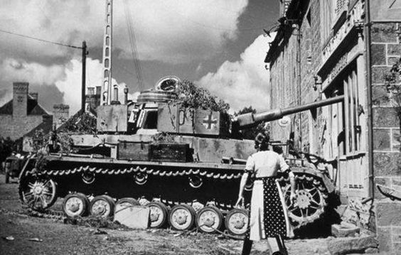 German Panzer IV abandoned