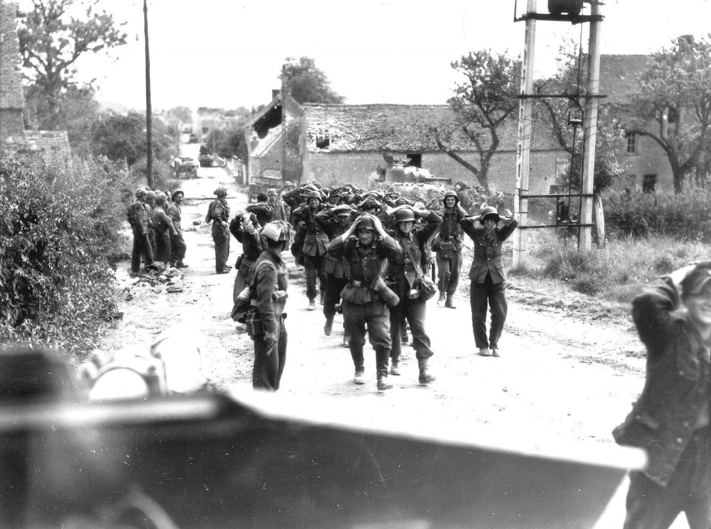 German troops surrendering