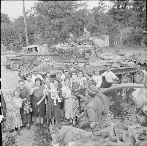 Cromwell Tank Crews of 2nd Northamptonshire Yeomanry