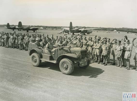 Gen Clark and Prime Minister Churchill