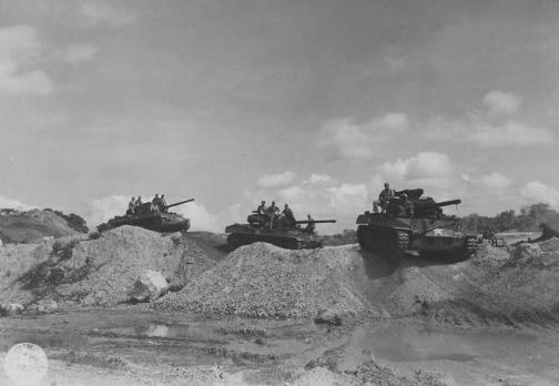 M-18 tank destroyers