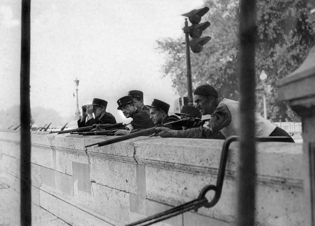 Watching the Seine During Battle for Paris