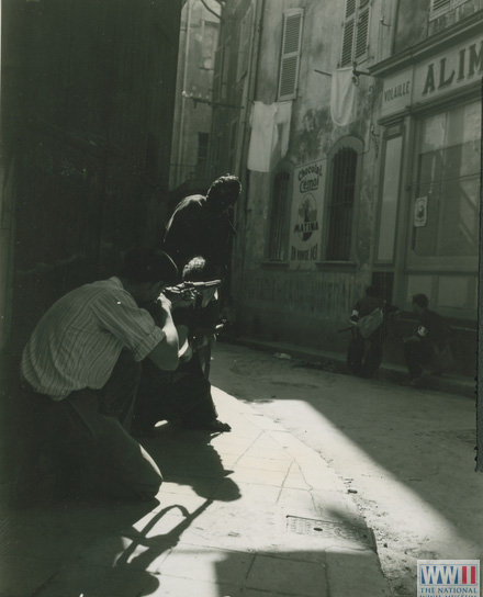 French partisans searching