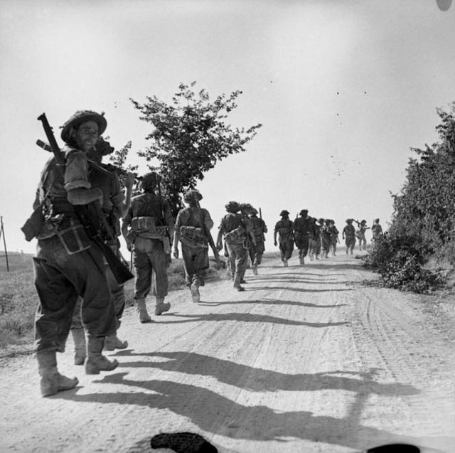 British Troops Advancing