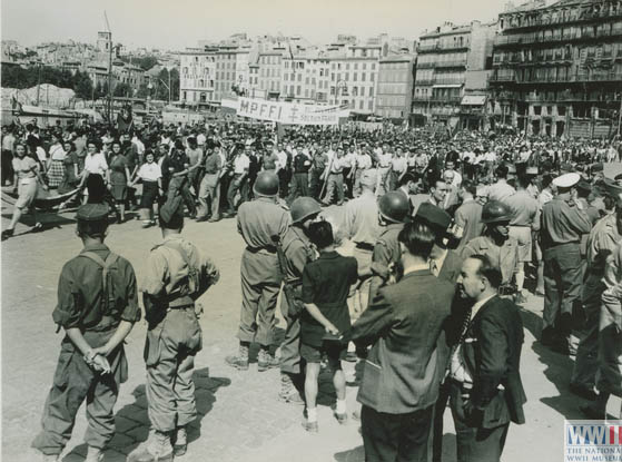 Celebrating Liberation of Marseilles