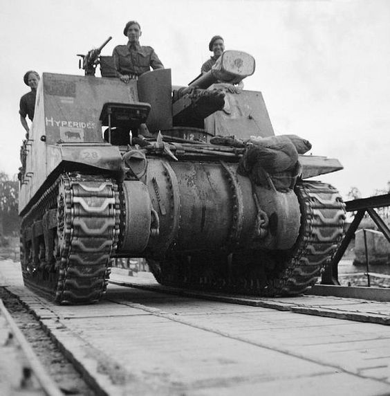 11th Armored Division Crosses the Seine