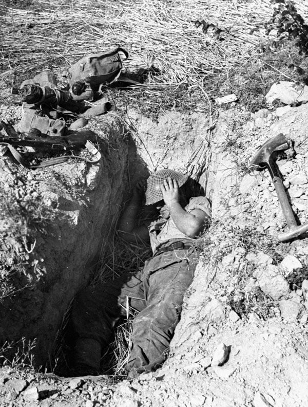 Slit Trench in Italy