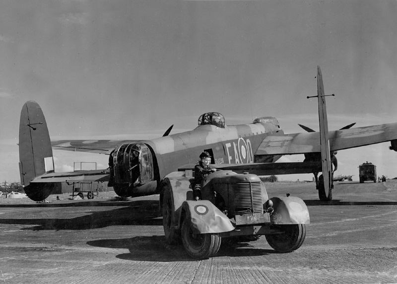 Towing a Lancaster