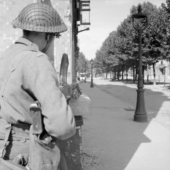 Covering a Street in Arras