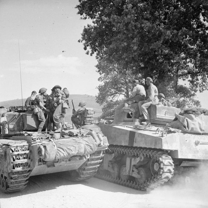 Tanks in the Assault on the Gothic Line