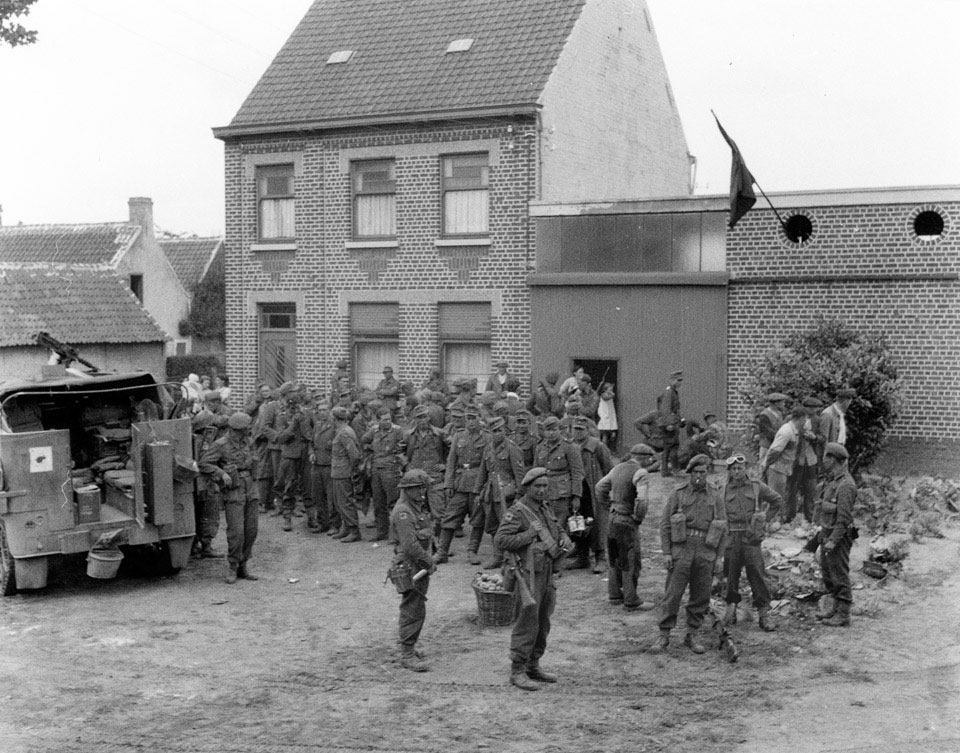 Collecting Prisoners North of Oudenarde