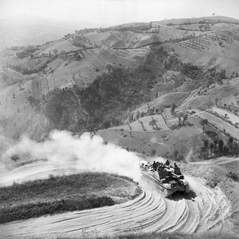 Self-propelled Gun near Mondaino, Italy