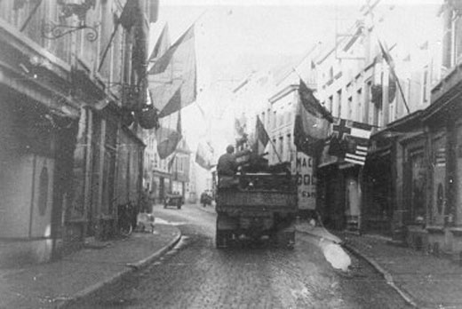 113th Cavalry Group in Belgium