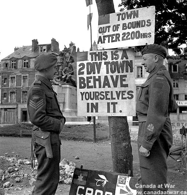 Canadian Soldiers in Dieppe