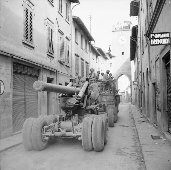 A 7.2-in Howitzer in Borgo San Lorenzo