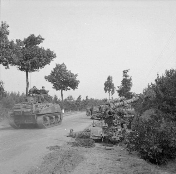 Passing Abandoned German Gun