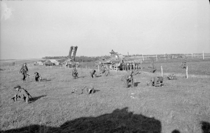 Passing Abandoned German Gun