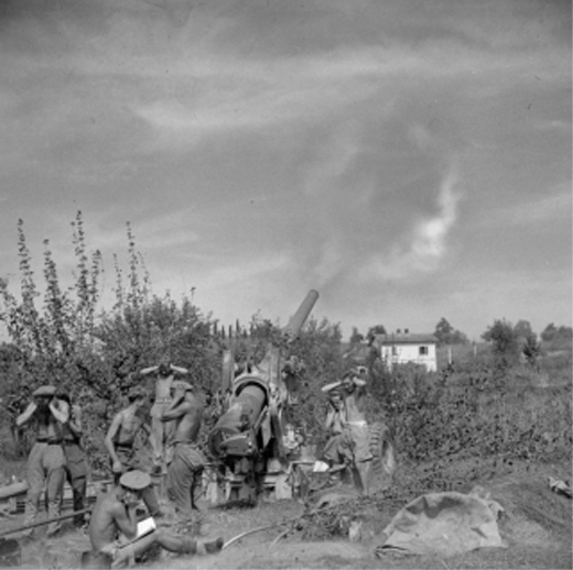 Royal Artillery in Action