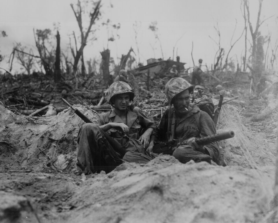 A Break in the Action on Peleliu