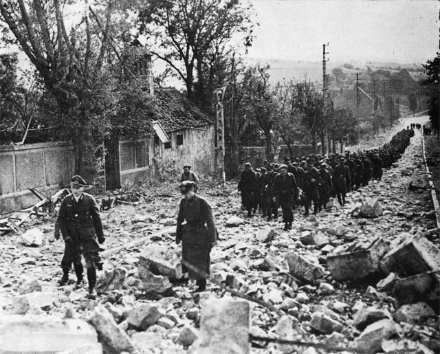 Germans Captured in the Herqulingue Hill