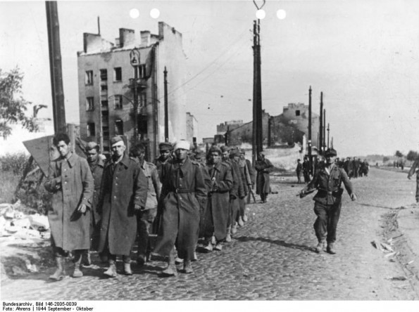 Polish POWs on Opaczewska Street