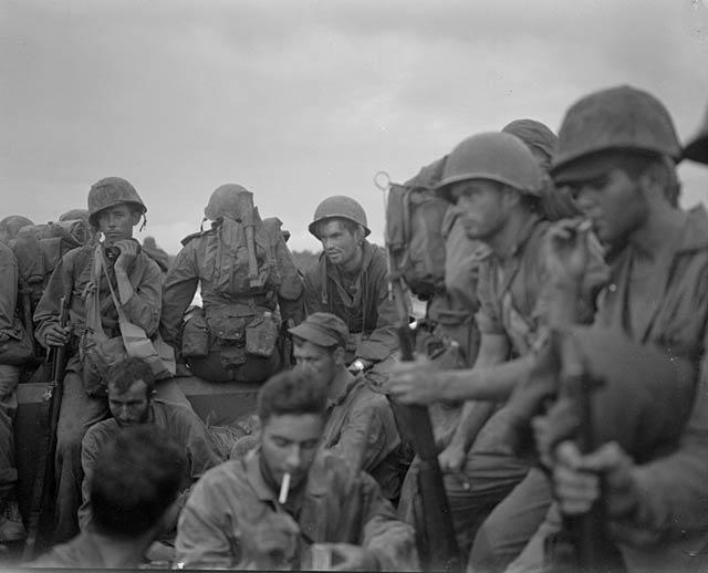 Marines on Peleliu