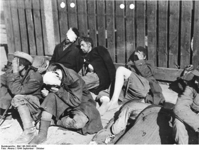 Wounded Members of the Polish Home Army