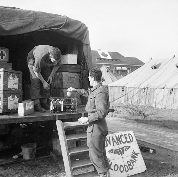 Blood Supplies Being Drawn