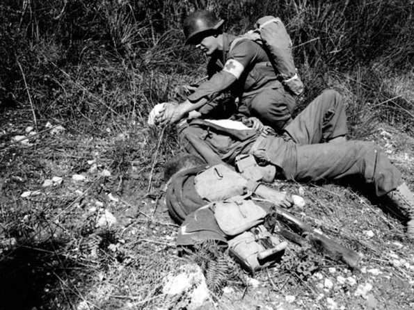 Saving lives at the Italian front