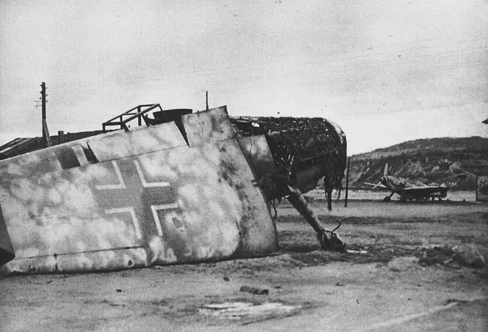 Captured German Fighter