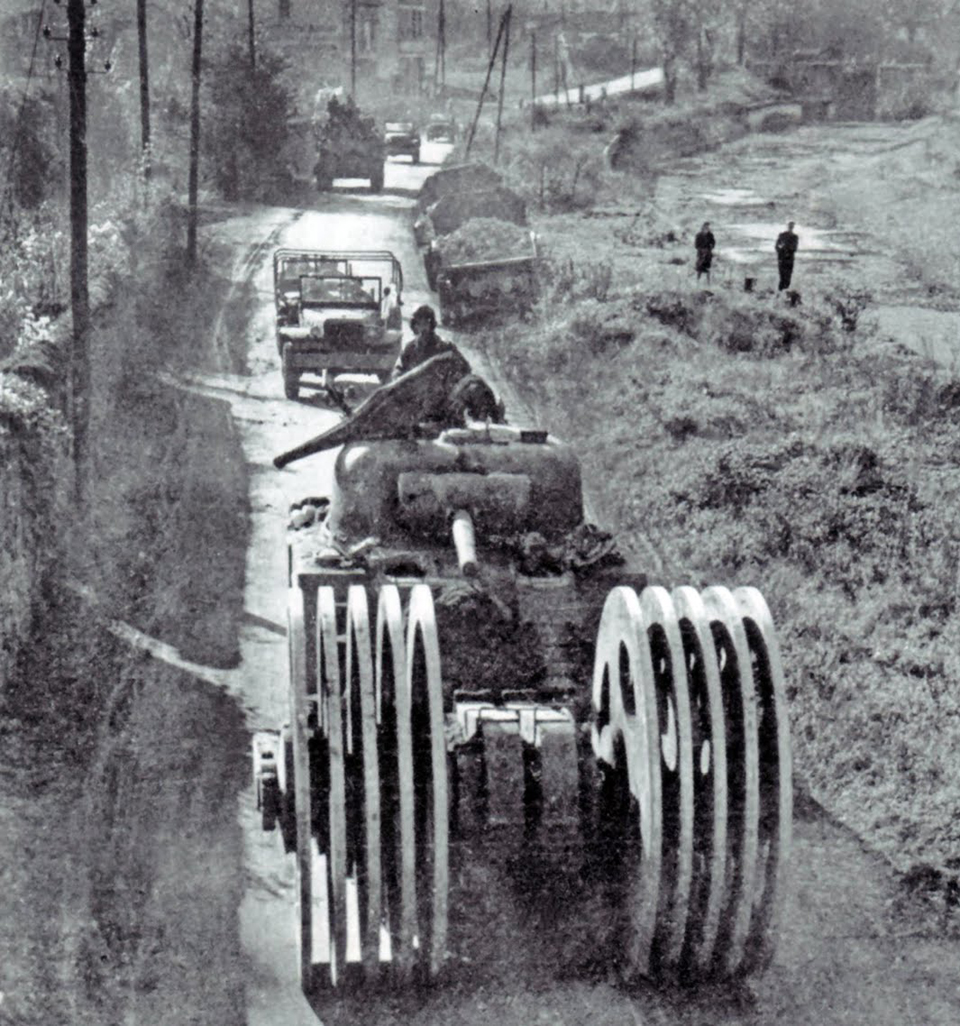 6th Armored Division Sherman Tank