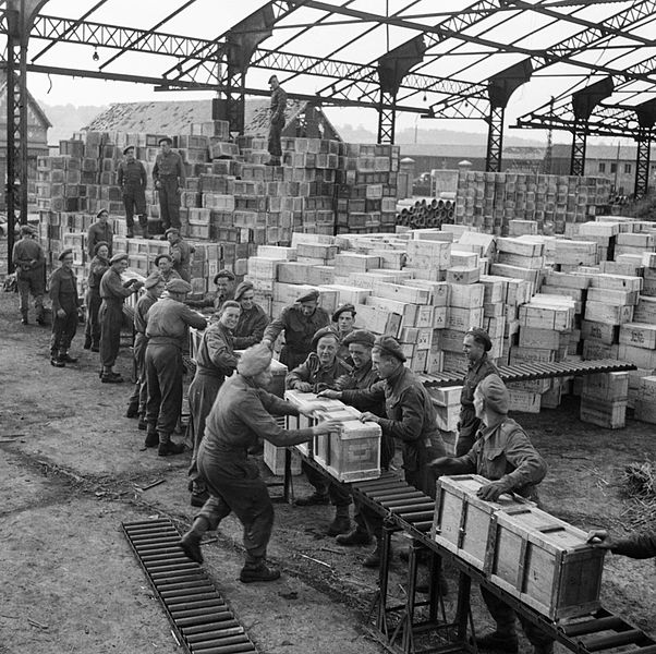 Supply Depot at Dieppe