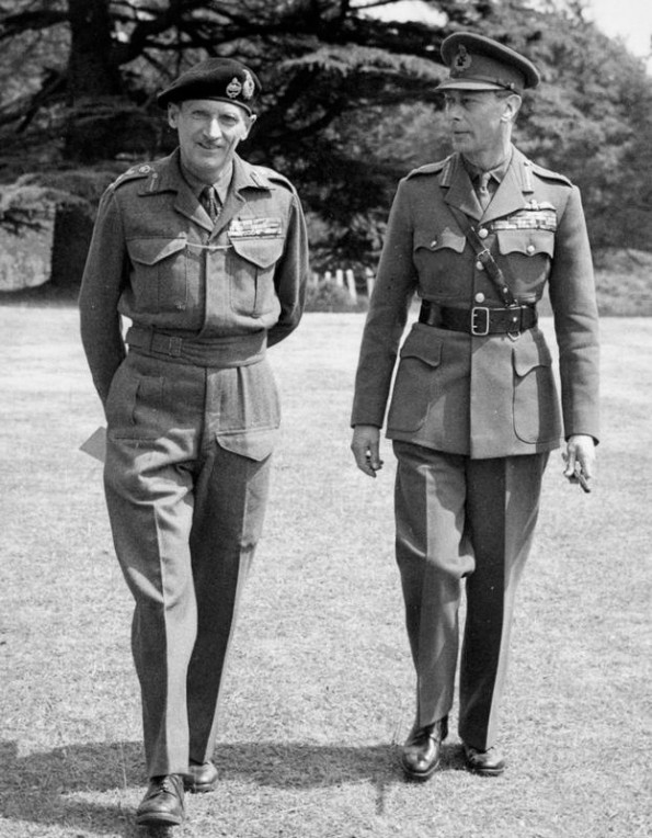 Montgomery with King George VI