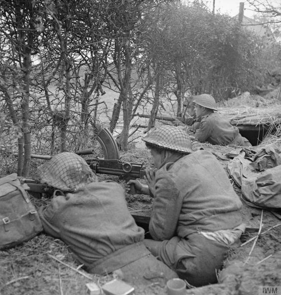 British Troops Near Venraij