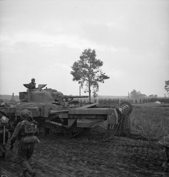 Sherman Crab Flail Tank