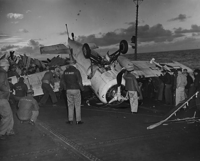 Crash Aboard the <i>?Guadalcanal</i>