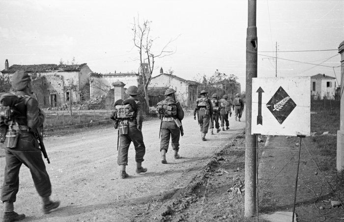 British Soldiers in Italy